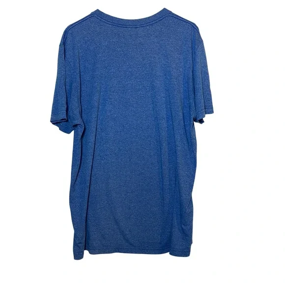 Kansas Jayhawks T Shirt Bluebird Graphic Tee Men's 2XL University KU - Picture 4 of 4